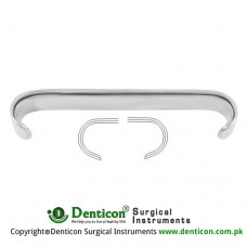 Parker Retractor Set of Fig. 1 and Fig. 2 Stainless Steel, 17.5 cm - 7" Blade Size Fig. 1 / Blade Size Fig. 2 26 x 25 mm - 27 x 25 mm / 29 x 25 mm - 27 x 25 mm